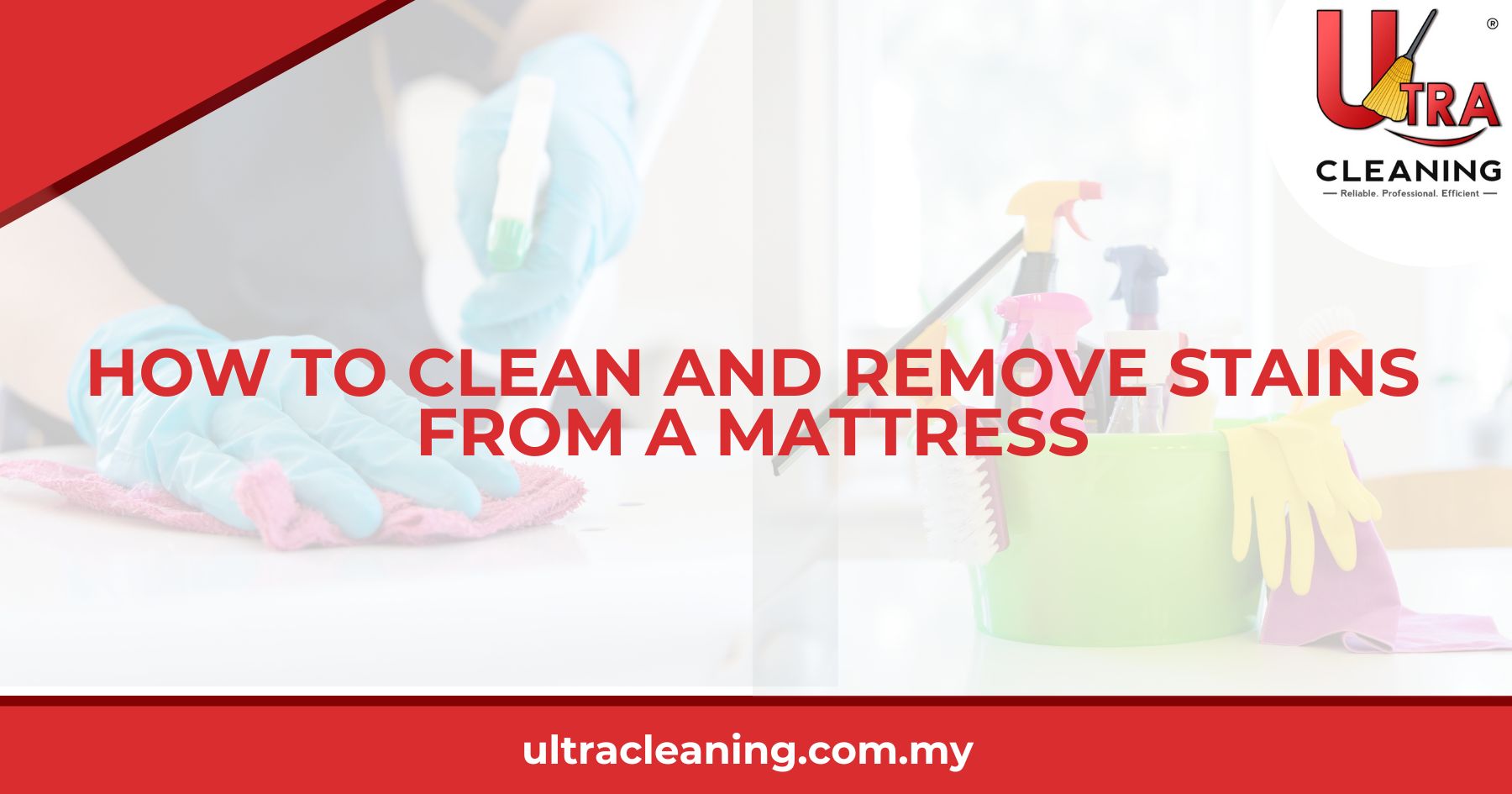 How to Clean and Remove Stains from a Mattress