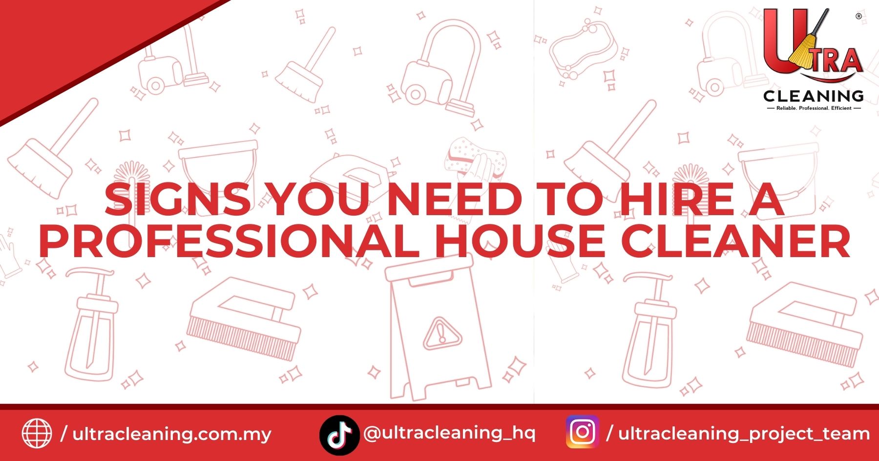 Signs You Need to Hire a Professional House Cleaner